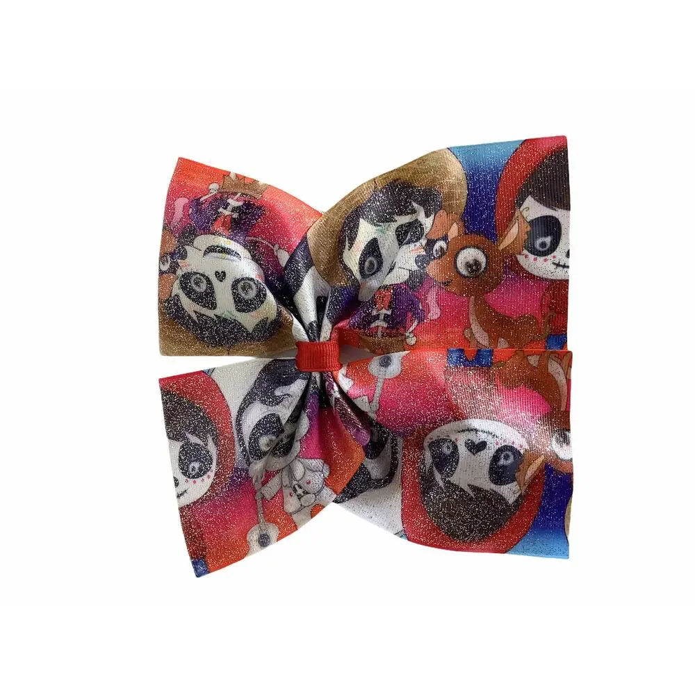 Girl’s Lot of 3 Halloween Themed Hair Bow Ties NEW